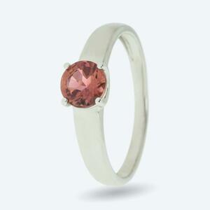 Ring 950 Platin Turmalin pink
