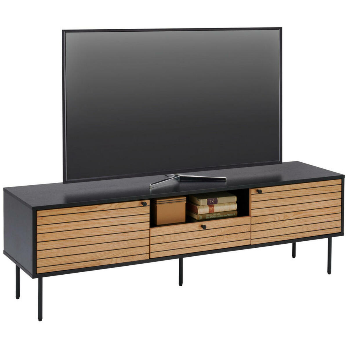 Bild 1 von Xora LOWBOARD Schwarz, Eiche