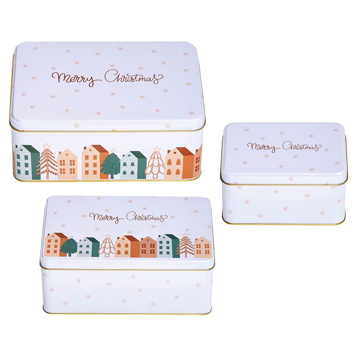 Bild 2 von CROFTON Weihnachtsgebäckdosen, 3er-Set