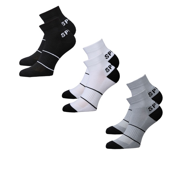 Bild 4 von CRANE Damen und Herren Fitness-Socken, 3 Paar