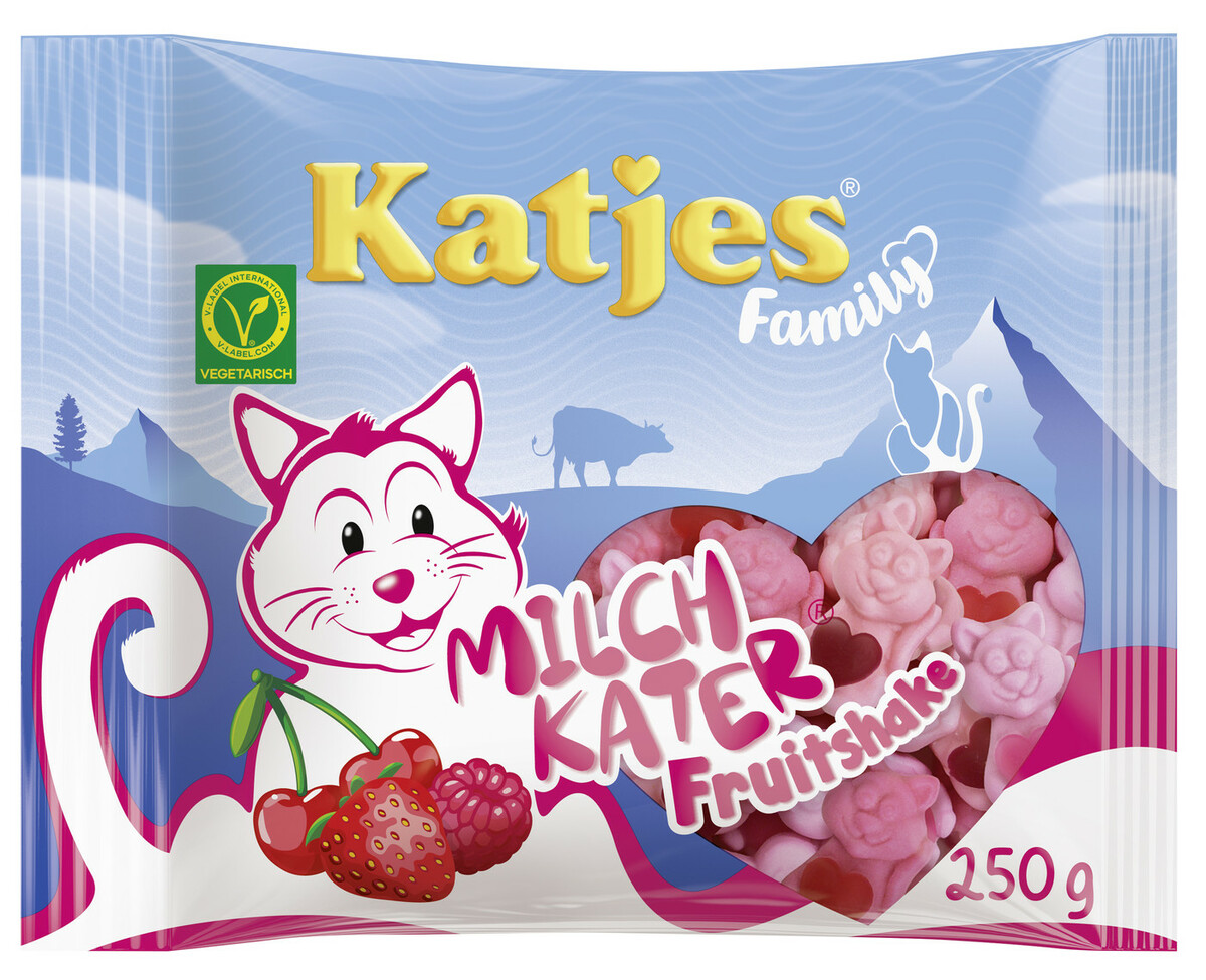 Bild 1 von Katjes Family Milchkater Fruitshake 250G