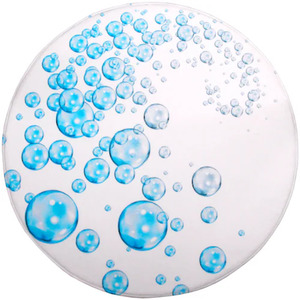 Sanilo Badematte »Wasserblasen«, Höhe 15 mm, schnell trocknend, Memory Schaum