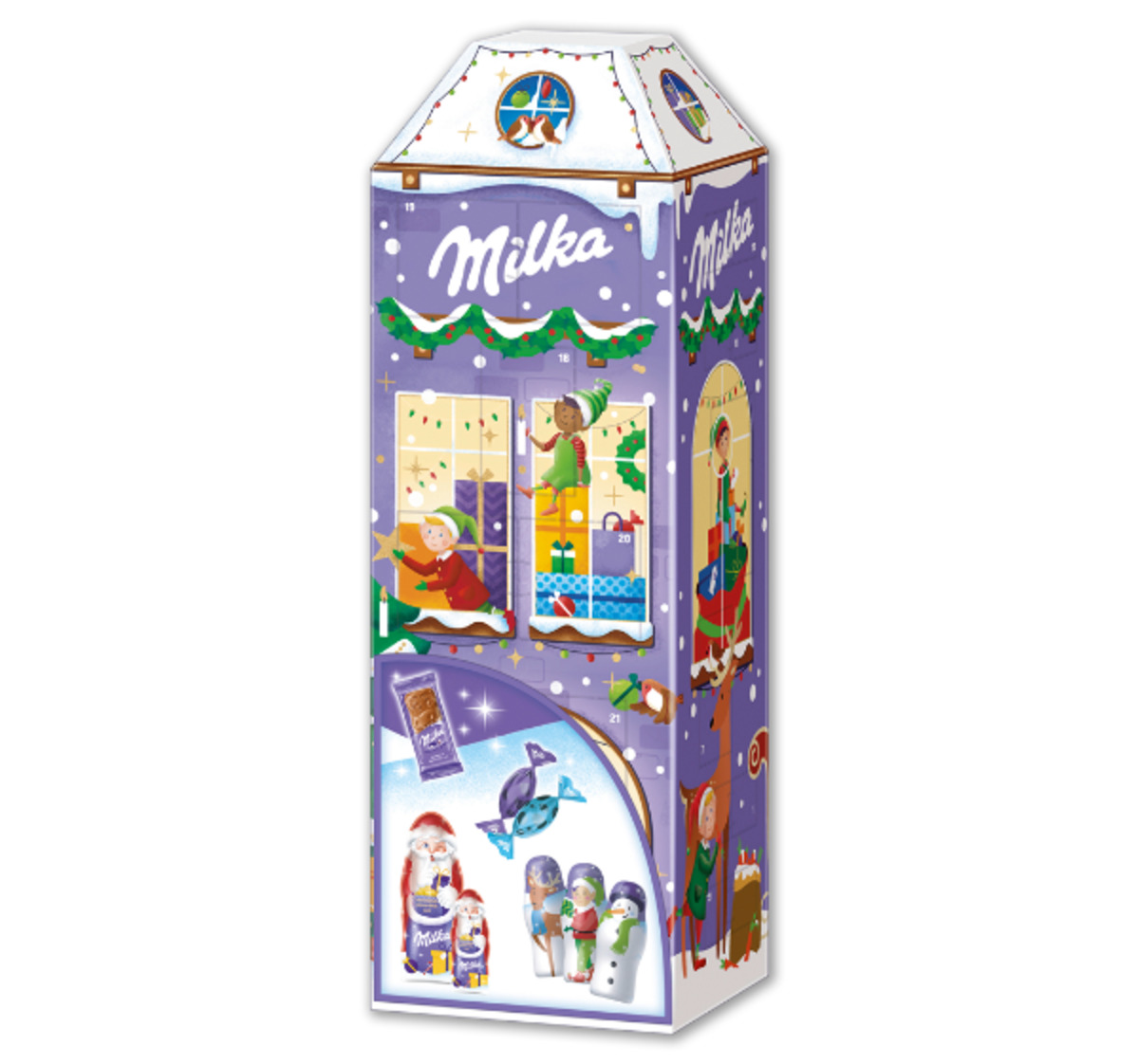 Bild 1 von MILKA 3D-Haus-Adventskalender*