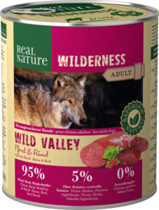 REAL NATURE WILDERNESS Adult Wild Valley Pferd & Rind 24x800 g