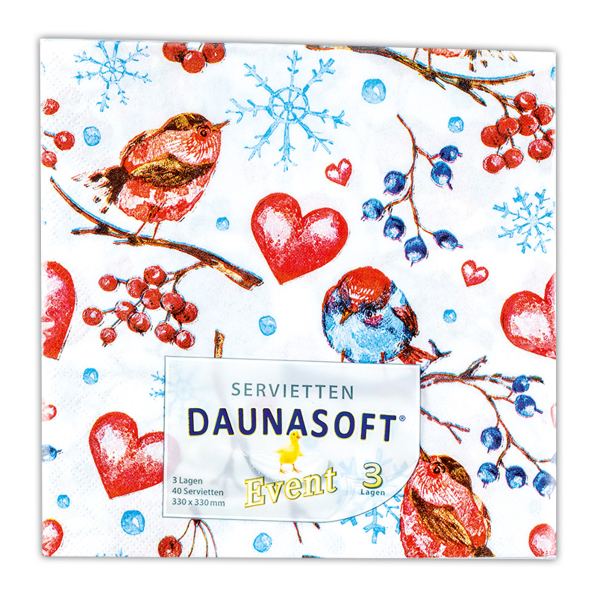 Bild 2 von Daunasoft Motiv-Servietten