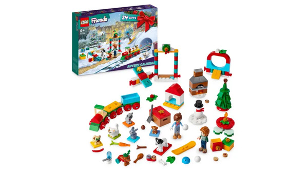Bild 1 von LEGO Friends 41758 Adventskalender 2023 mit Tieren, Puppen und Spielzeug