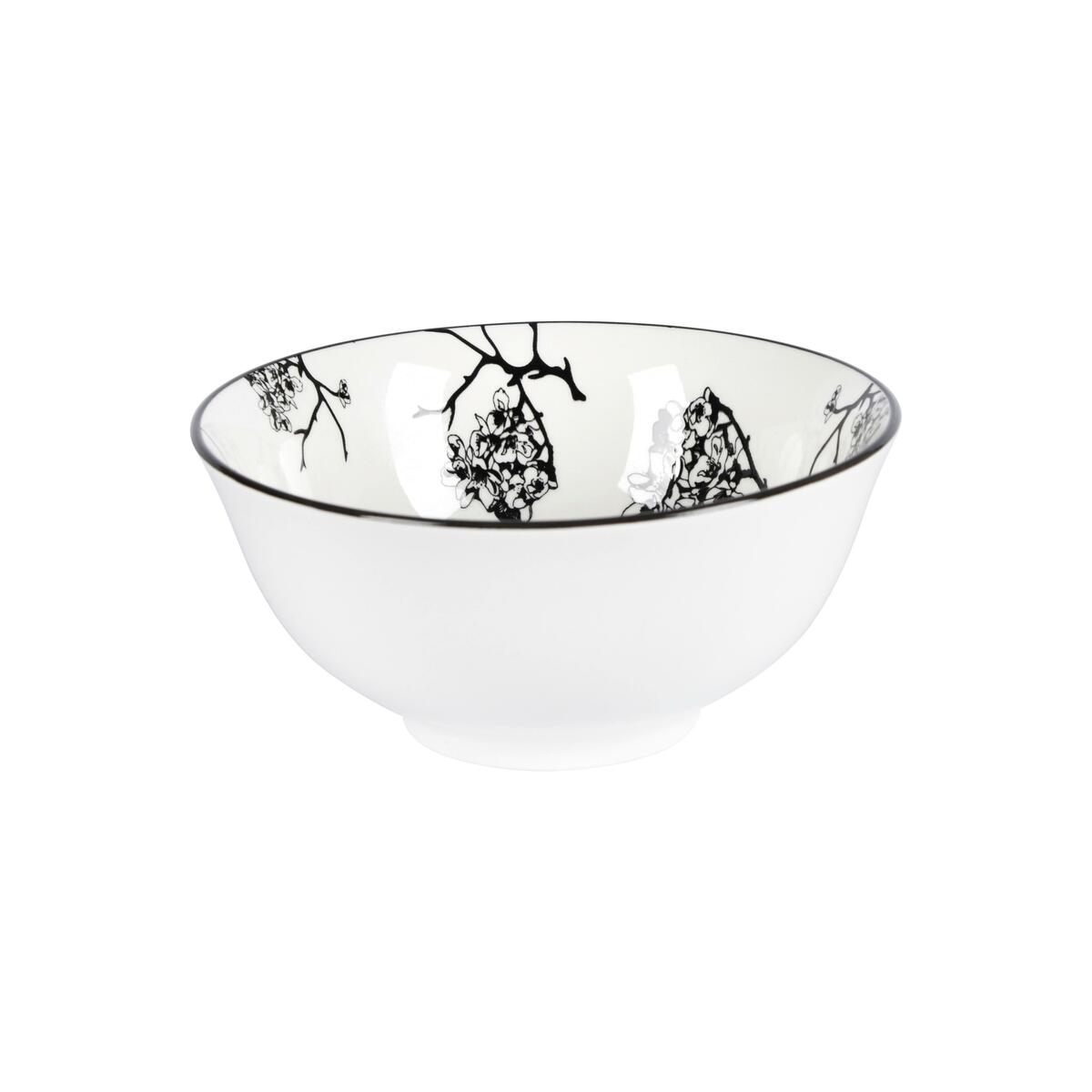 Bild 1 von Müslischale Shiva in Schwarz/Weiß  Ø ca. 15,5cm