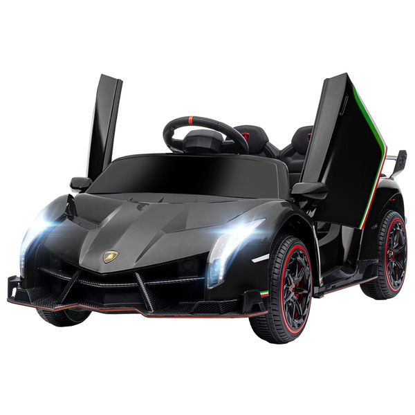 GOPLUS Kinder Elektroauto Lamborghini - Ferngesteuert, 3-5 Km/h, Bluetooth, Für 3-8 Jahre (gelb)