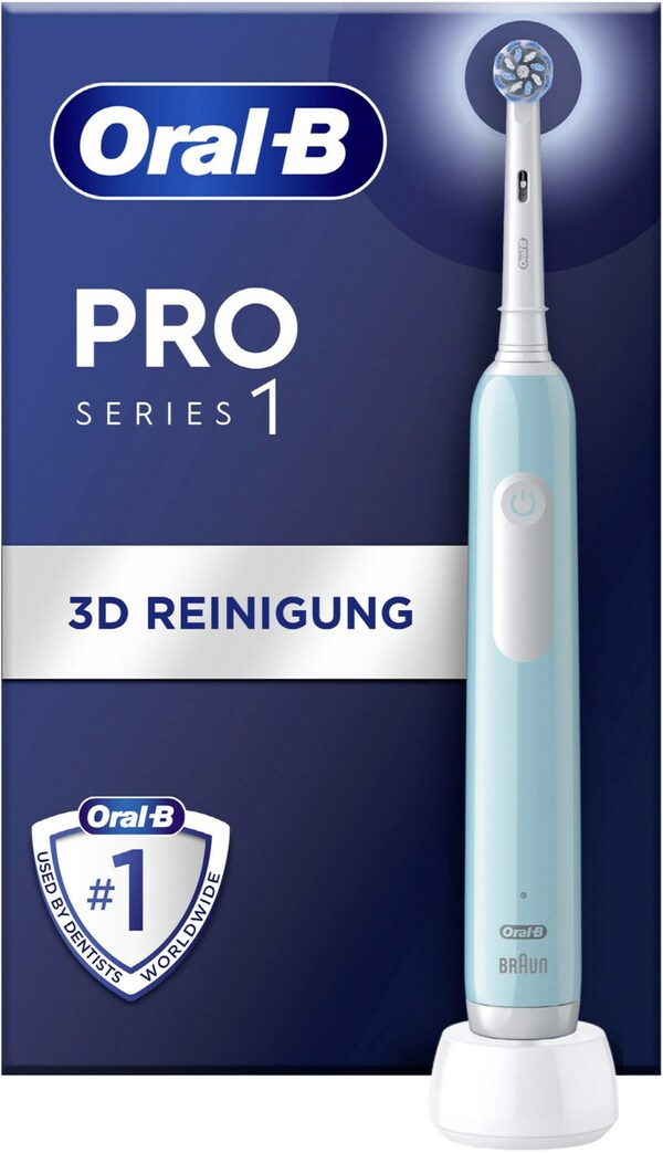 Bild 1 von Pro 1 Sensitive Clean Elektrische Zahnbürste caribbean blue