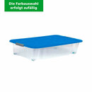 Bild 1 von Aufbewahrungsbox "Unterbettbox" 28 L in verschiedenen Farben, Kunststoffbox (Die Farbauswahl erfolgt zufällig)