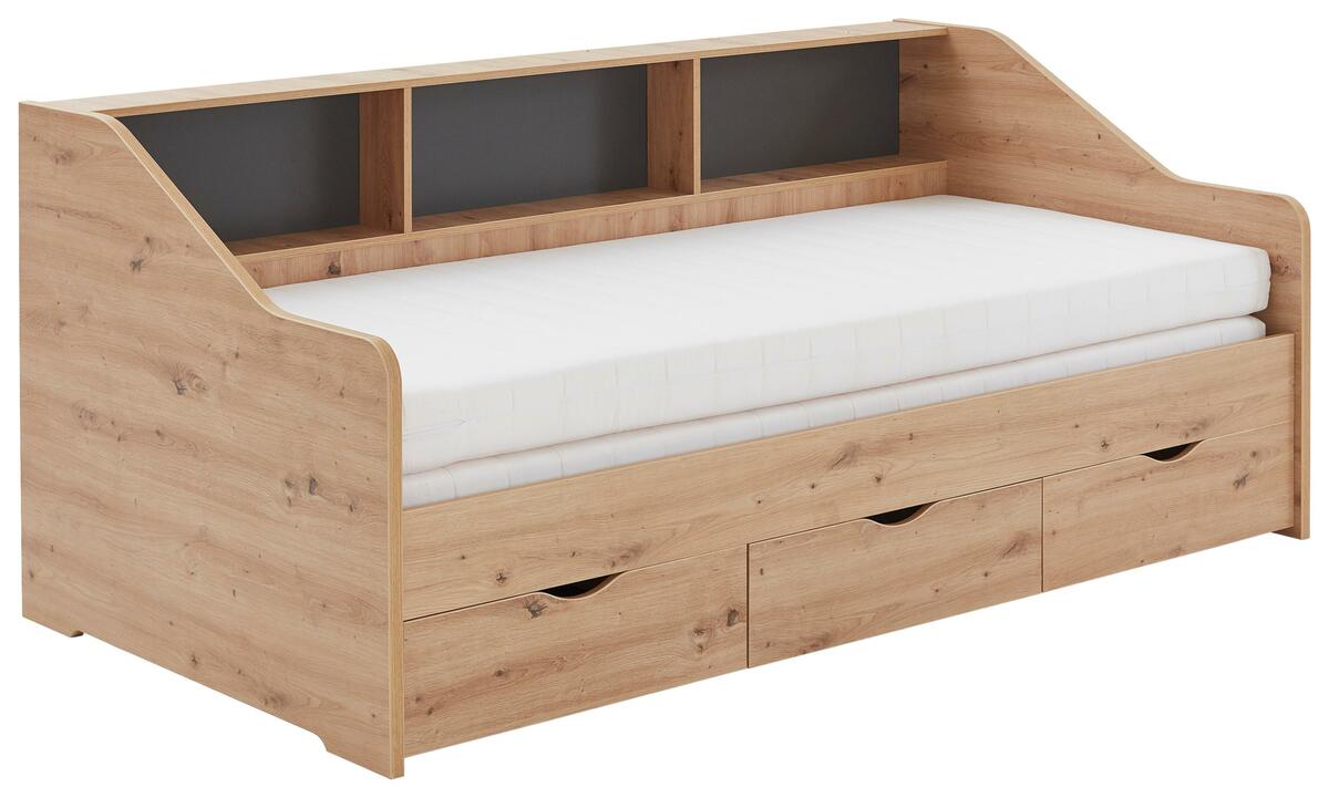Bild 1 von Ausziehbett Star in Eiche Artisan ca. 90x200cm
