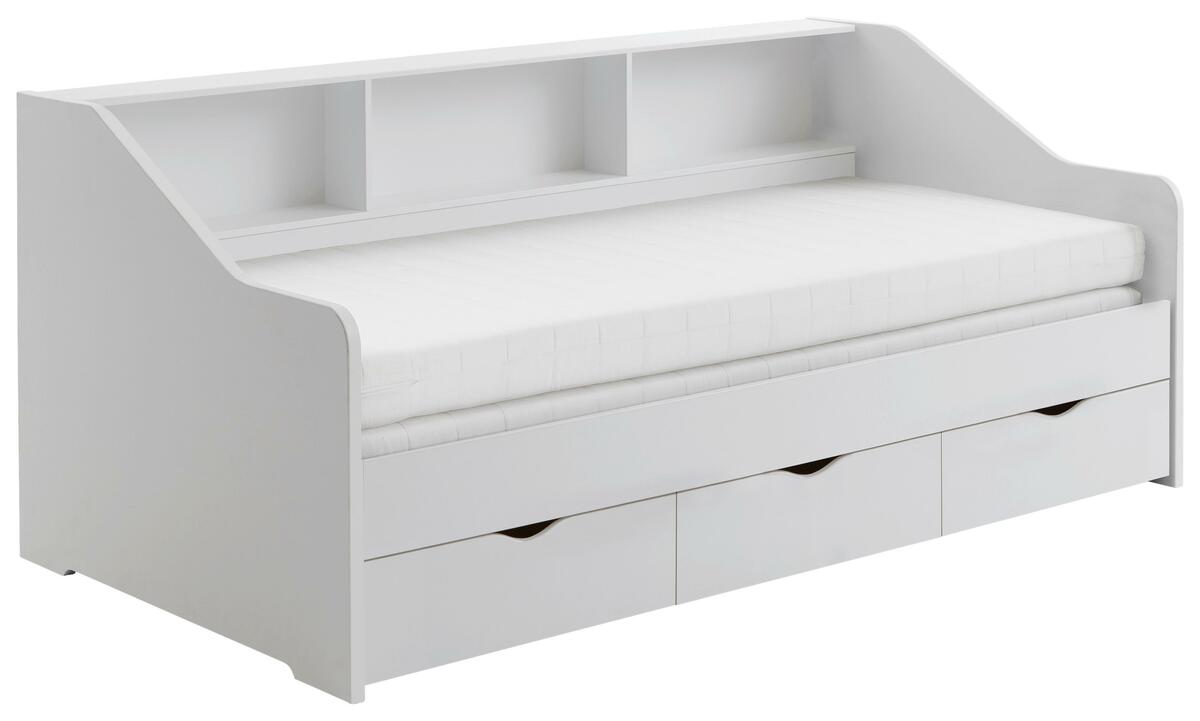 Bild 1 von Ausziehbett Star in Weiß ca. 90x200cm