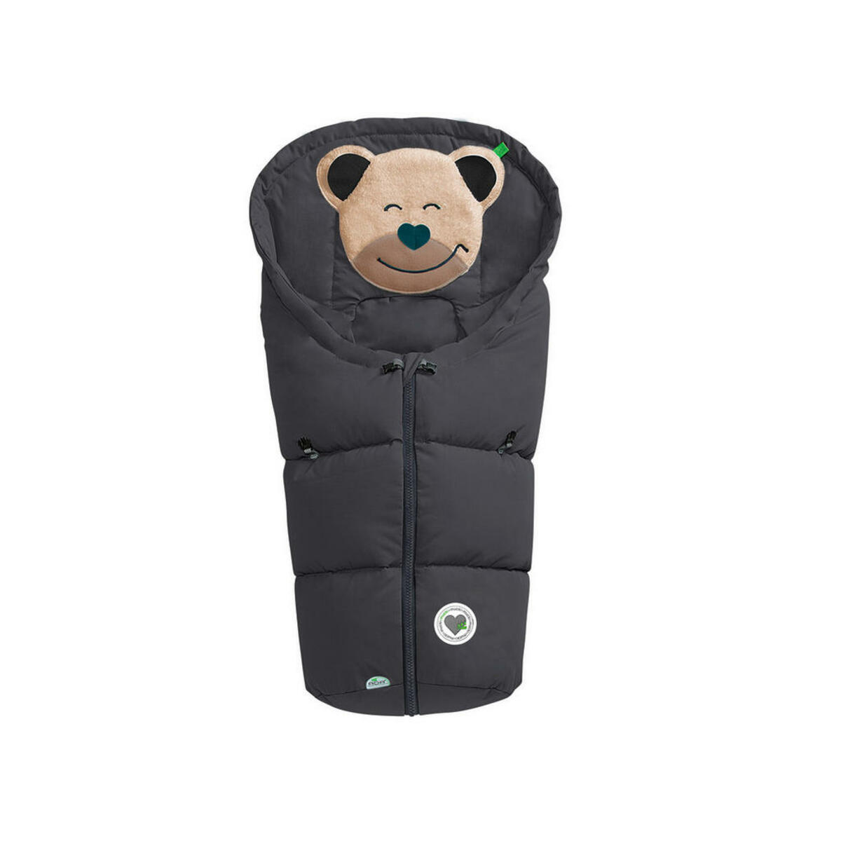 Bild 1 von Odenwälder BABYSCHALEN-FUßSACK Dunkelgrau