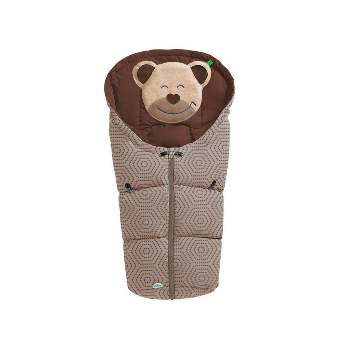 Bild 1 von Odenwälder BABYSCHALEN-FUßSACK Braun, Beige