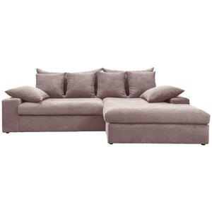 Livetastic ECKSOFA Rosa