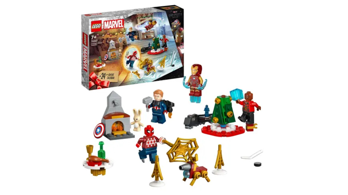 Lego Marvel Avengers Adventskalender Mit Superhelden Figuren