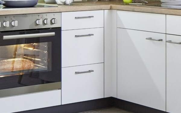 Bild 3 von Pino - Einbauküche PN 80/PN 100, weiß/Honig Eiche Nachbildung, inkl. Elektrogeräte