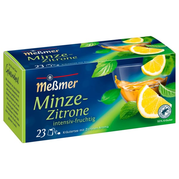 Bild 1 von Meßmer Minze-Zitrone 34,5g, 23 Beutel