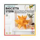 Bild 1 von Bascetta-Stern Bastelset 32 Blatt 20 x 20 cm Transparentpapier gelb