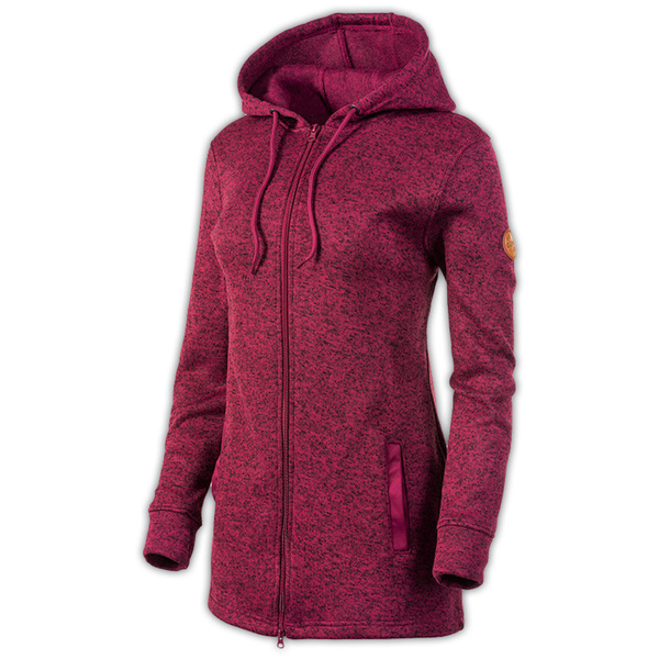 Bild 2 von ElleNor Strickfleece-Mantel für Damen