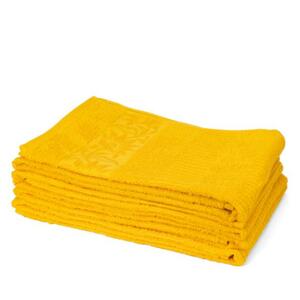 Handtuch 4tlg. gestreift gelb 50x100cm