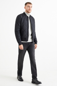 C&A Straight Jeans-Thermojeans-Jog Denim-LYCRA®, Grau, Größe: W38 L30