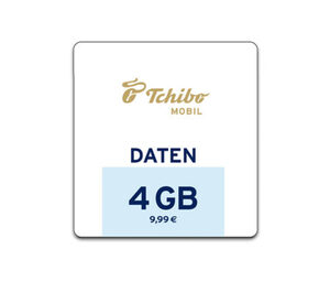 Tchibo Internet-Flat 9,99 € 4 GB