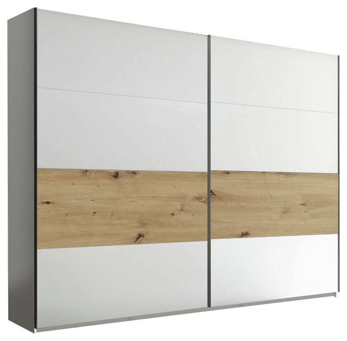 Bild 1 von XORA Schwebetürenschrank 2-türig ONTARIO, Holznachbildung