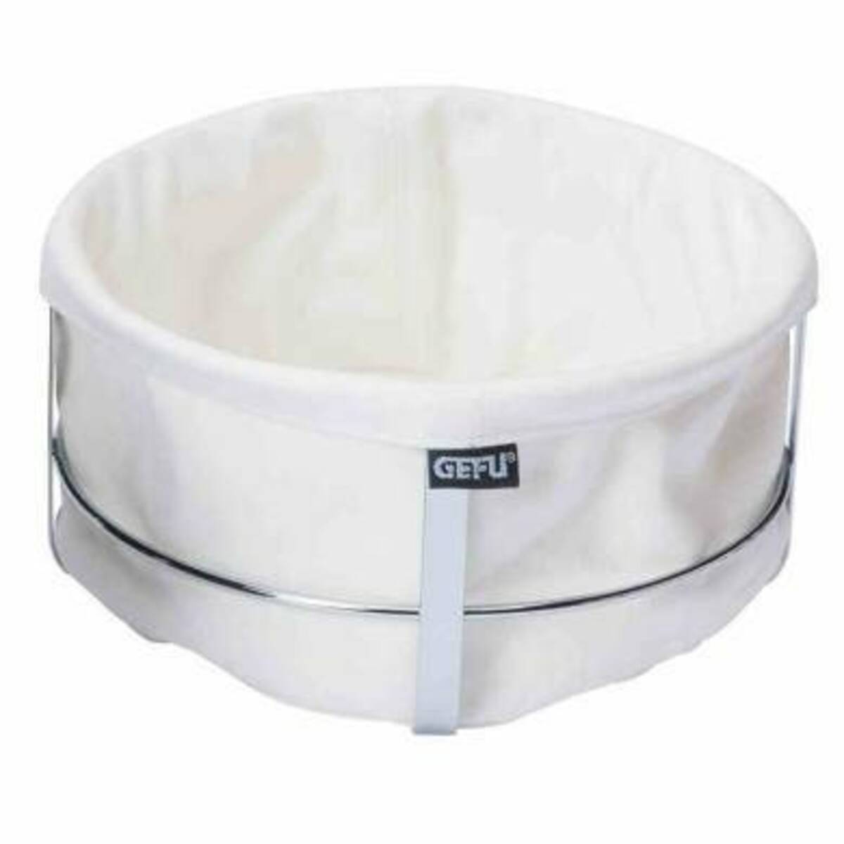 Bild 1 von GEFU Brotkorb rund weiß BRUNCH, Baumwolle