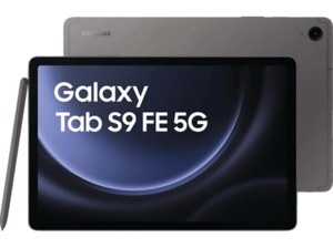 SAMSUNG Galaxy Tab S9 FE 5G, Tablet, 128 GB, 10,9 Zoll, Gray
