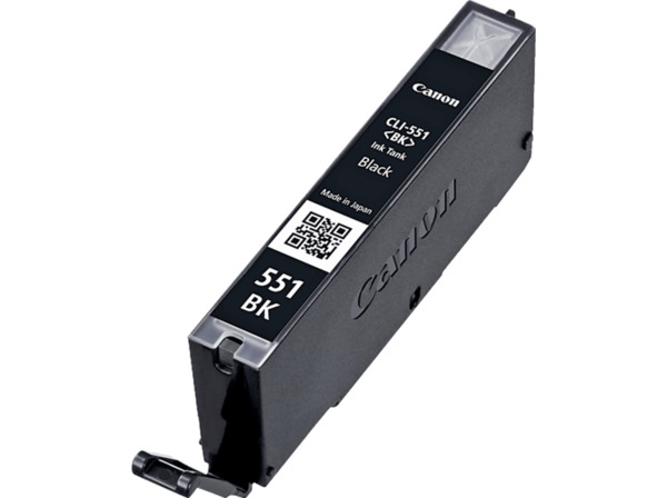 Bild 1 von CANON CLI 551 BK Tintenpatrone Schwarz (6508B001)