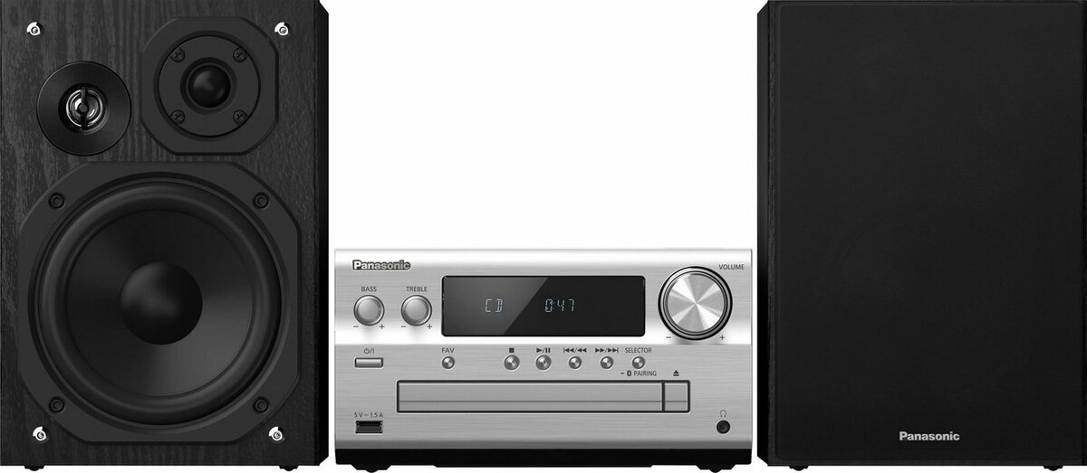 Bild 1 von Panasonic SC-PMX802E Premium Micro- Kompaktanlage (Bluetooth, WLAN, Hi-Res Audio, UKW Radio, USB-Audiowiedergabe)