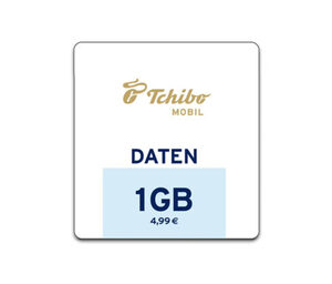 Tchibo Internet-Flat 4,99 € 1 GB
