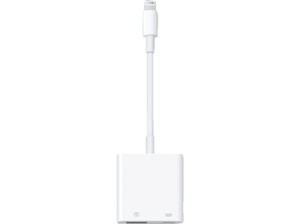 APPLE Lightning auf USB 3, Kamera-Adapter, 155 mm, Weiß
