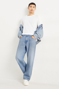 C&A Relaxed Jeans, Blau, Größe: W28 L32