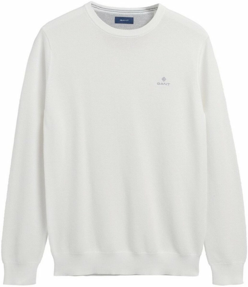 Bild 1 von Gant Rundhalspullover COTTON PIQUE C-NECK aus Piqué-Strukturstrick