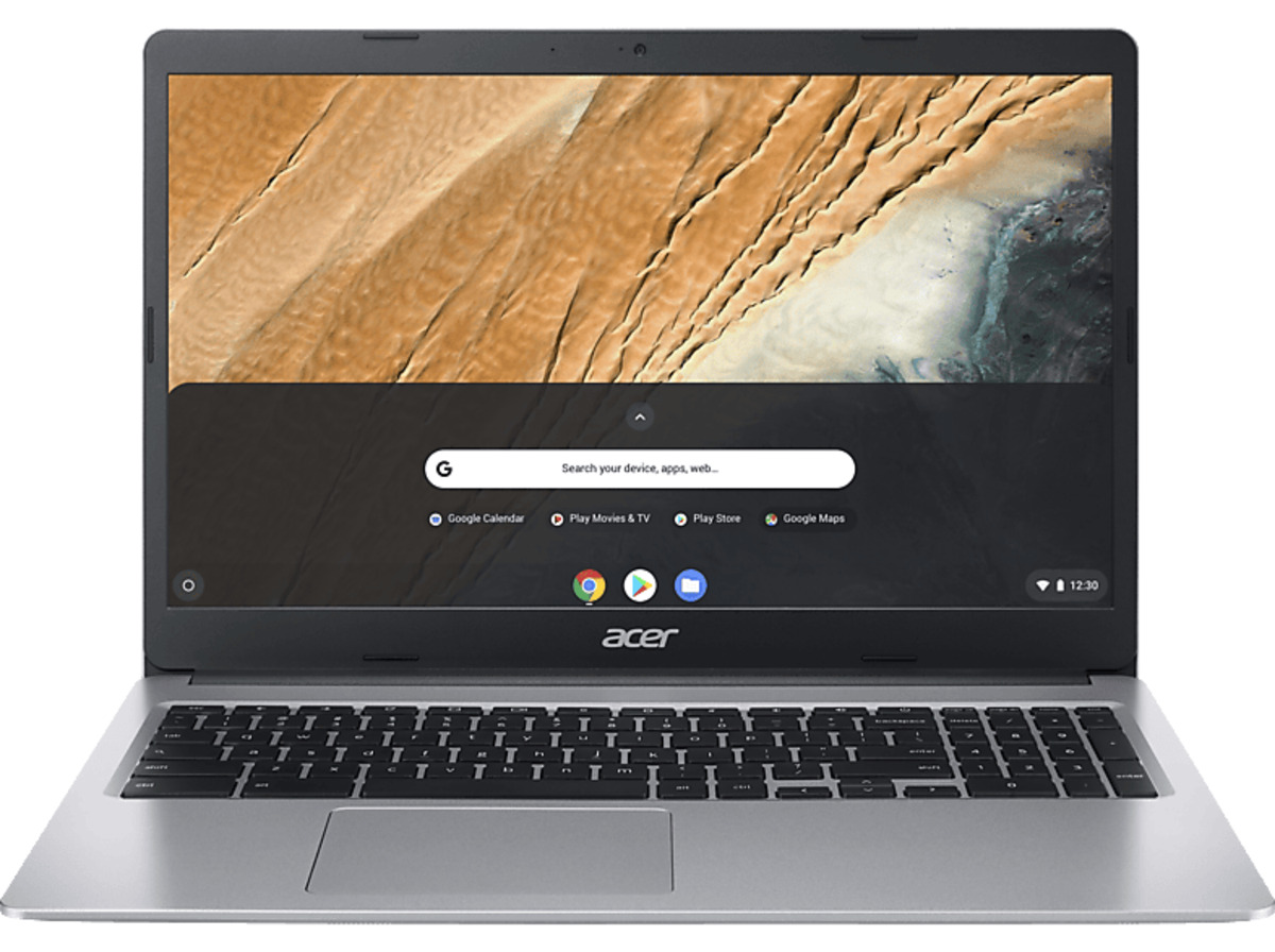 Bild 1 von ACER 315 (CB315-3H-C0AY), Chromebook mit 15,6 Zoll Display, Intel® Celeron® Prozessor, 4 GB RAM, 128 eMMC, Pure Silver