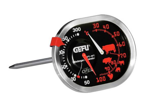 Bild 1 von GEFU Braten-/Ofenthermometer 3in1 MESSIMO, Edelstahl