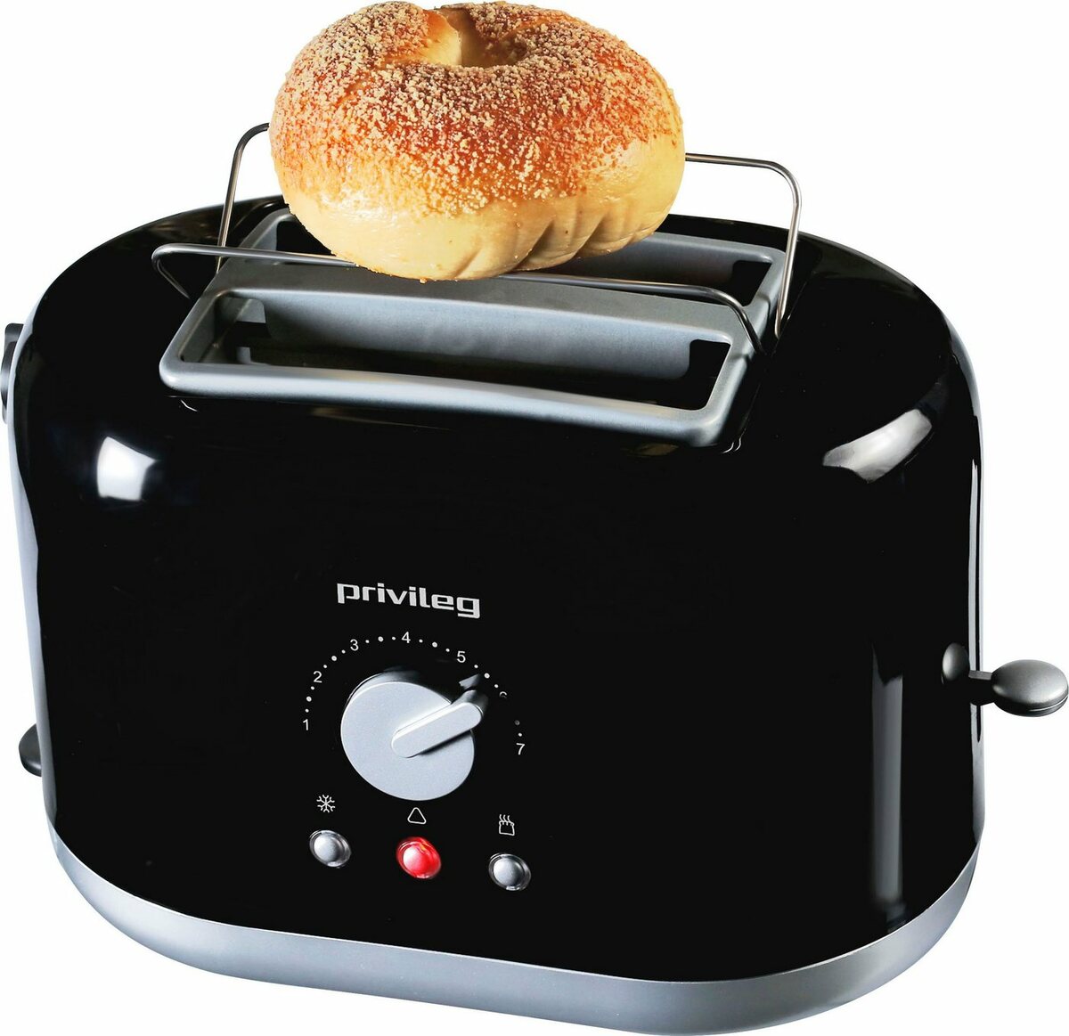 Bild 1 von Privileg Toaster PT2870BPH, 2 kurze Schlitze, 870 W