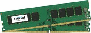 Crucial 16GB Kit (2 x 8GB) DDR4-2400 UDIMM PC-Arbeitsspeicher