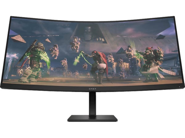 Bild 1 von HP OMEN by 34c 34 Zoll WQHD Gaming Monitor (1 ms Reaktionszeit, 165 Hz)