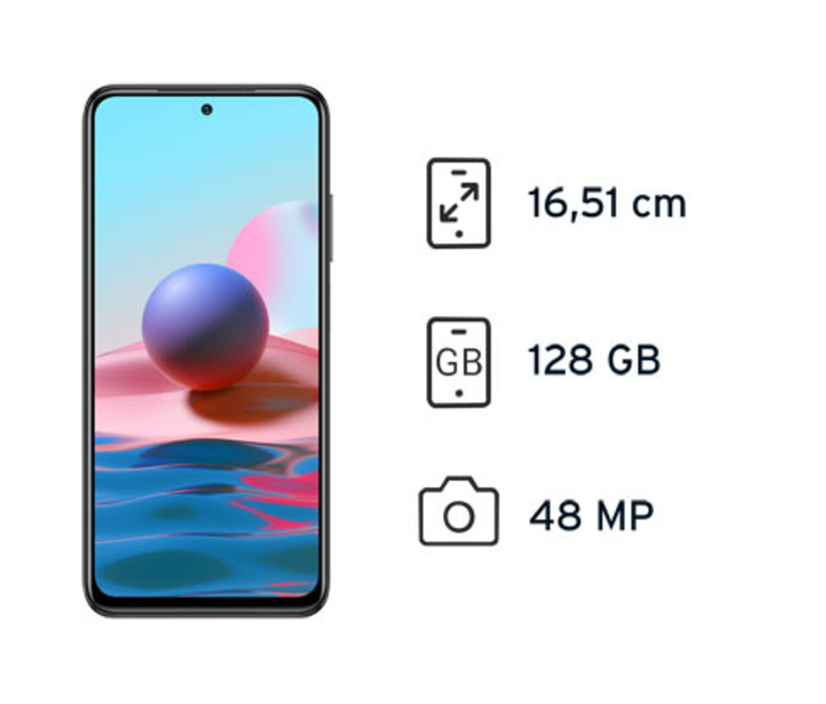 Bild 1 von Xiaomi Redmi Note 10 5G 128GB gray