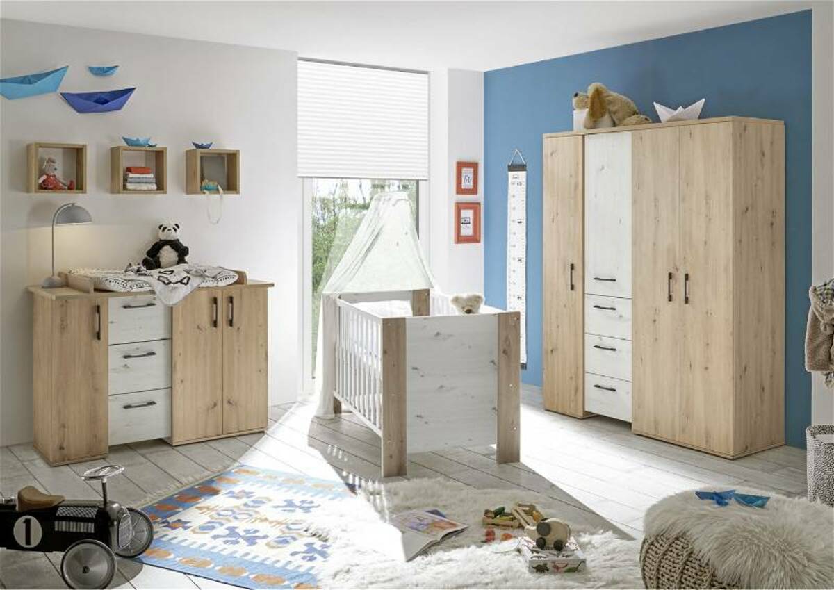 Bild 1 von MyBaby Babyzimmer-Set 1 MICHA, Holz