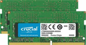 Crucial 16GB Kit (2 x 8GB) DDR4-2666 SODIMM Memory for Mac Arbeitsspeicher