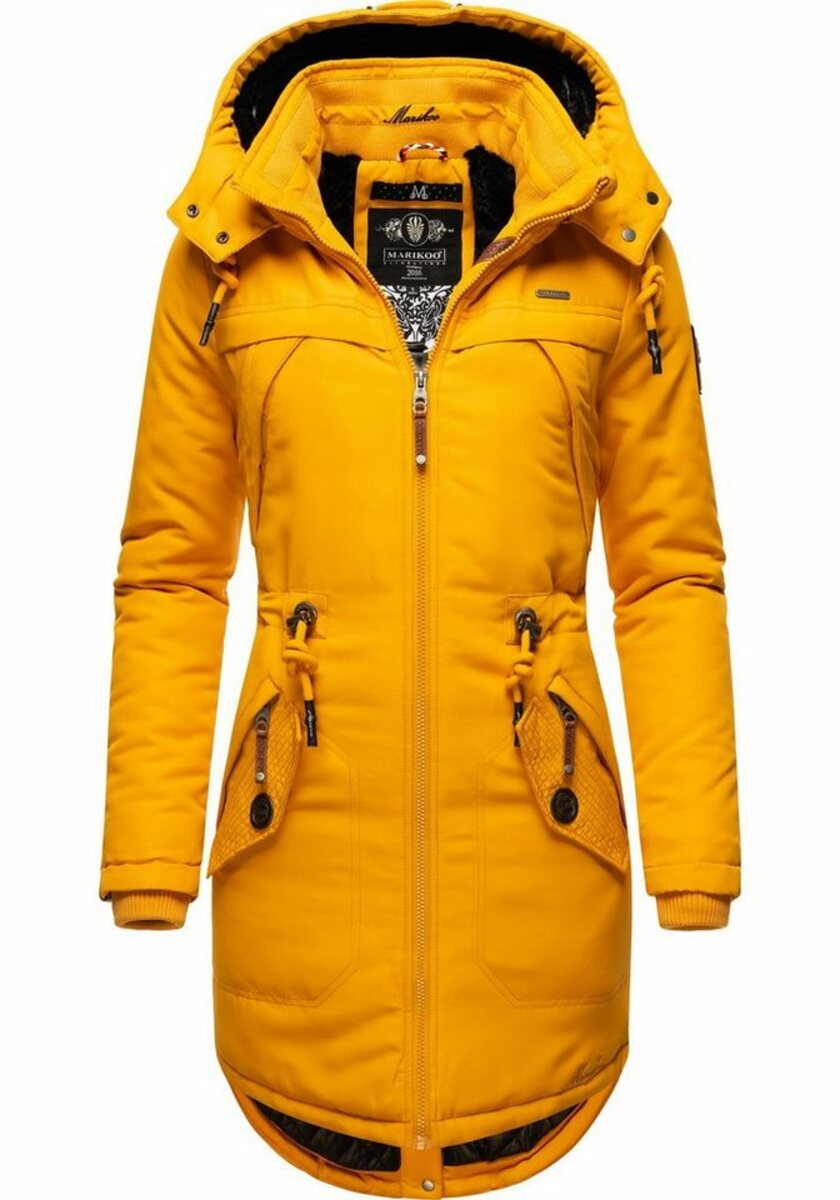 Bild 1 von Marikoo Wintermantel Kamii sportlicher Damen Winterparka mit abnehmb. Kapuze