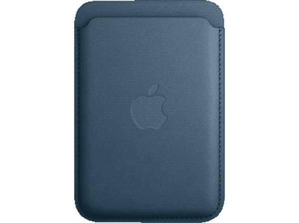 Bild 1 von APPLE Feingewebe Wallet mit MagSafe, Bookcover, Apple, iPhone 15 Pro, Pro Max, 15, Plus, Pazifikblau