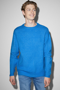 C&A Pullover, Blau, Größe: XS