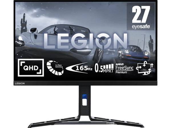 Bild 1 von LENOVO Y27q-30 27 Zoll QHD Gaming-Monitor (0,5 ms Reaktionszeit, DisplayPort/Typ-C2 : 165Hz (Übertaktet bis 180 Hz), HDMI 144Hz)