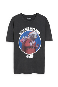 C&A Weihnachts-T-Shirt-Star Wars, Grau, Größe: XS