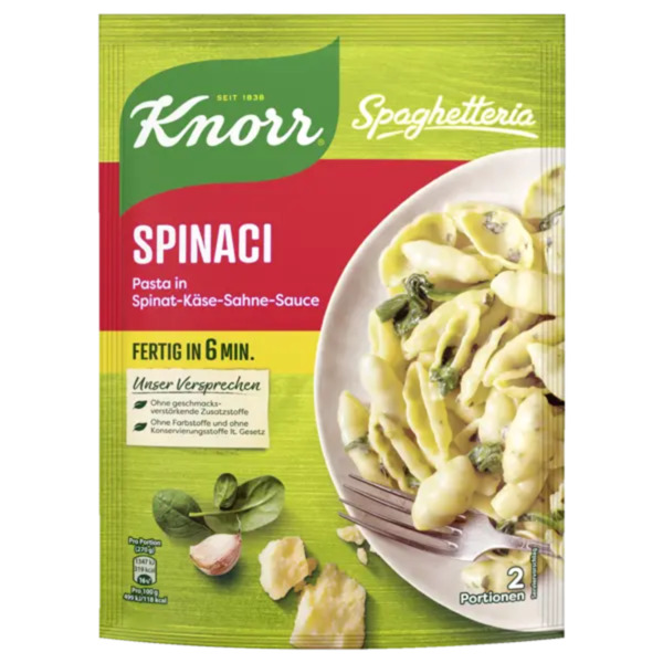 Bild 1 von Knorr Spaghetteria, Veggie oder Activ-Gerichte
